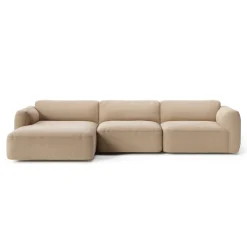 Develius Mellow 3-Sitzer Sofa Chaiselongue links