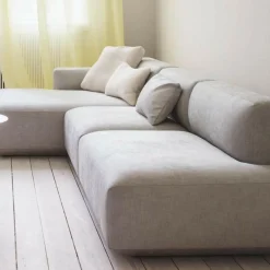 Develius 3-Sitzer Sofa Chaiselongue links
