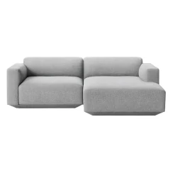 Develius 2-Sitzer Sofa Chaiselongue rechts
