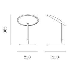 Disc LED Tischleuchte