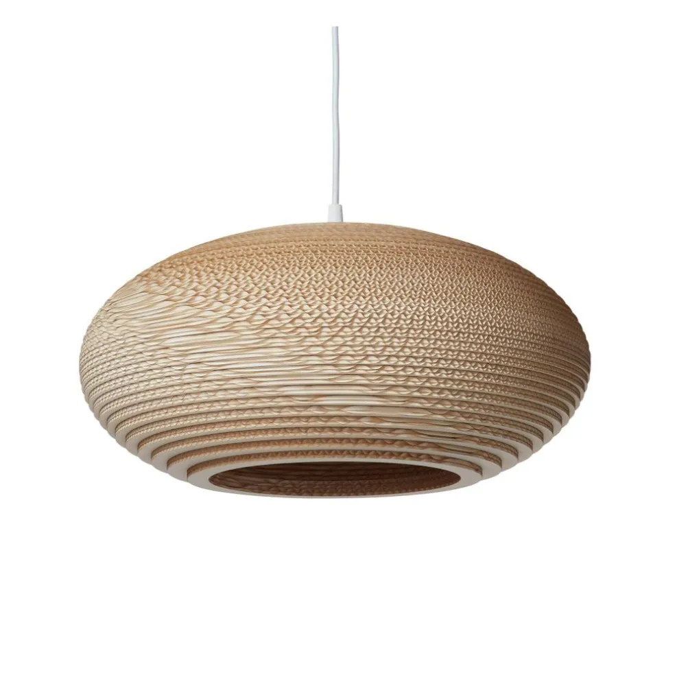 Disc Pendelleuchte blond