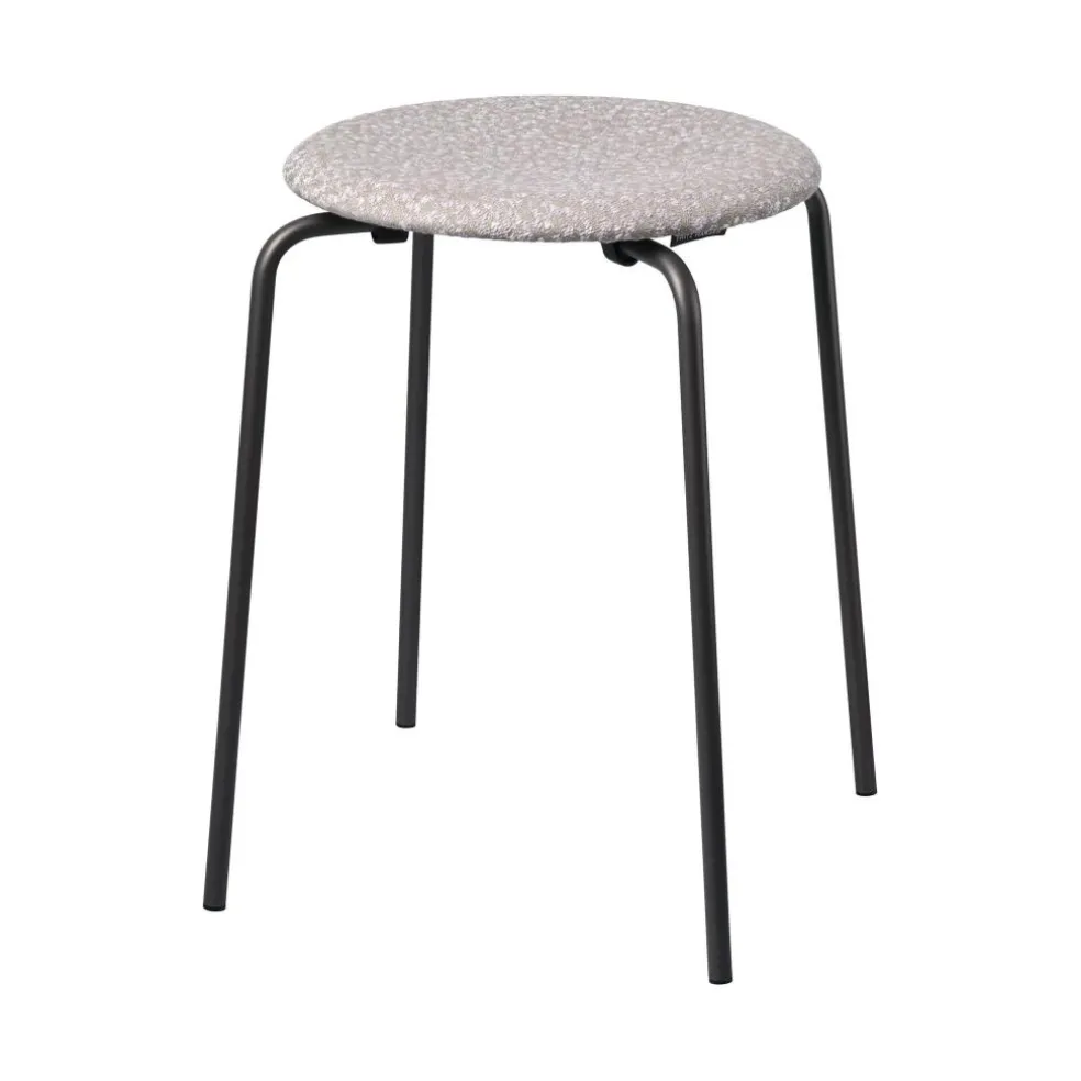 DOT™ Hocker Stoff Gestell warmes Graphit