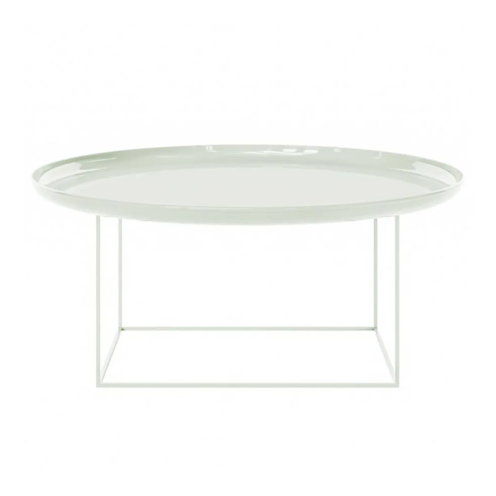 Duke Large Beistelltisch/Couchtisch Ø 90cm lackiert