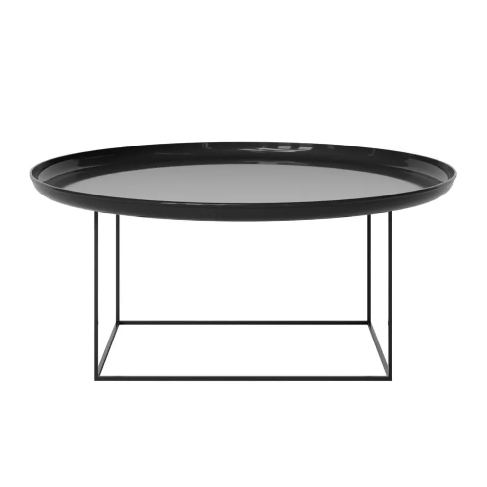 Duke Large Beistelltisch/Couchtisch Ø 90cm lackiert
