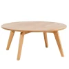 Dweller Massivholz-Beistelltisch Ø90cm