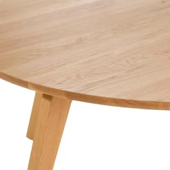 Dweller Massivholz-Beistelltisch Ø90cm