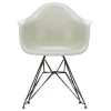 Eames Fiberglass Armchair DAR Gestell schwarz