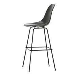 Eames Fiberglass Barstuhl hoch basic dark