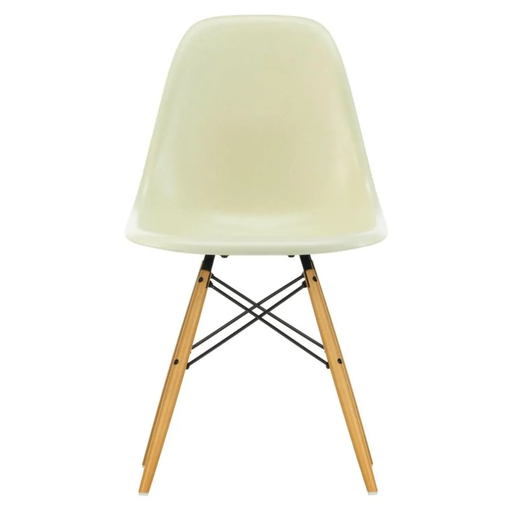Eames Fiberglass Side Chair DSW Ahorn gelblich