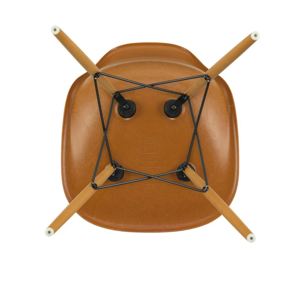 Eames Fiberglass Side Chair DSW Ahorn gelblich