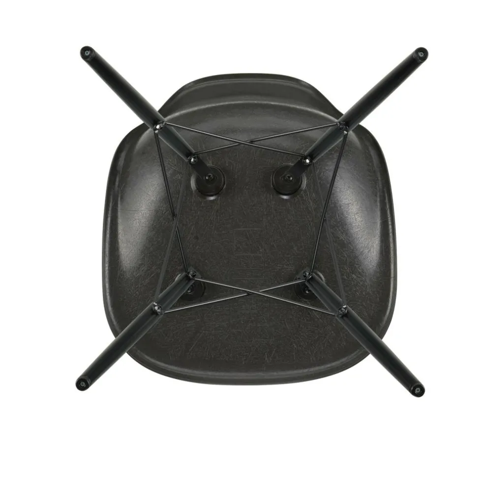 Eames Fiberglass Side Chair DSW Ahorn schwarz