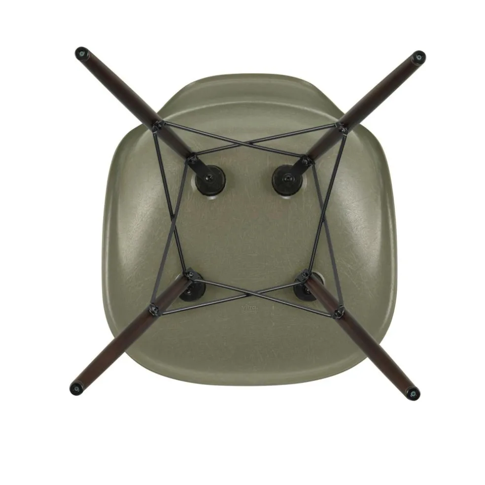 Eames Fiberglass Side Chair DSW Ahorn dunkel