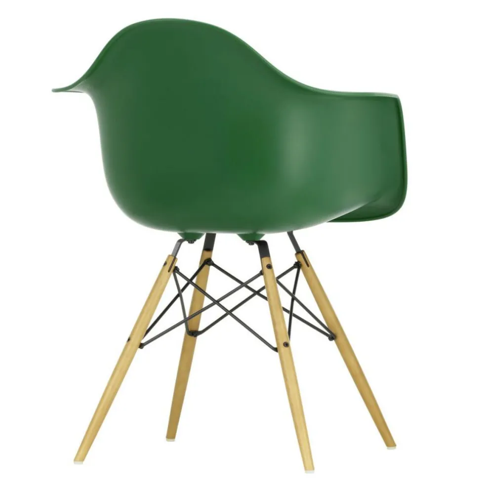 Eames Plastic Armchair DAW RE Ahorn gelblich