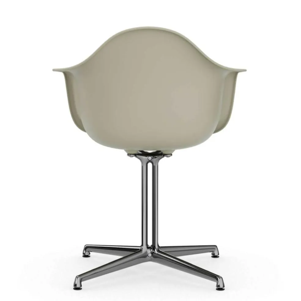 Eames Plastic Armchair DAL RE Gestell poliert