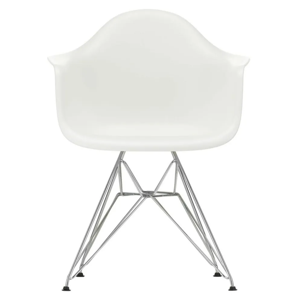 Eames Plastic Armchair DAR Gestell verchromt