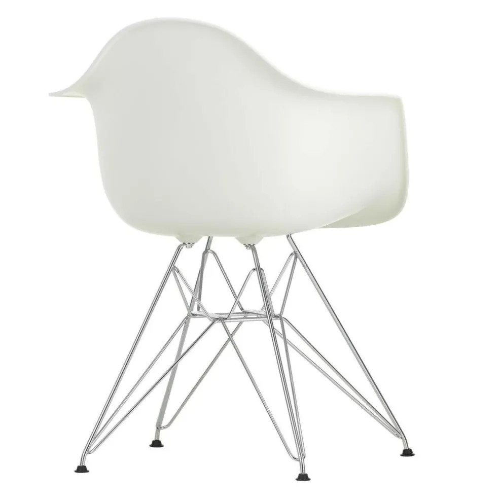 Eames Plastic Armchair DAR Gestell verchromt