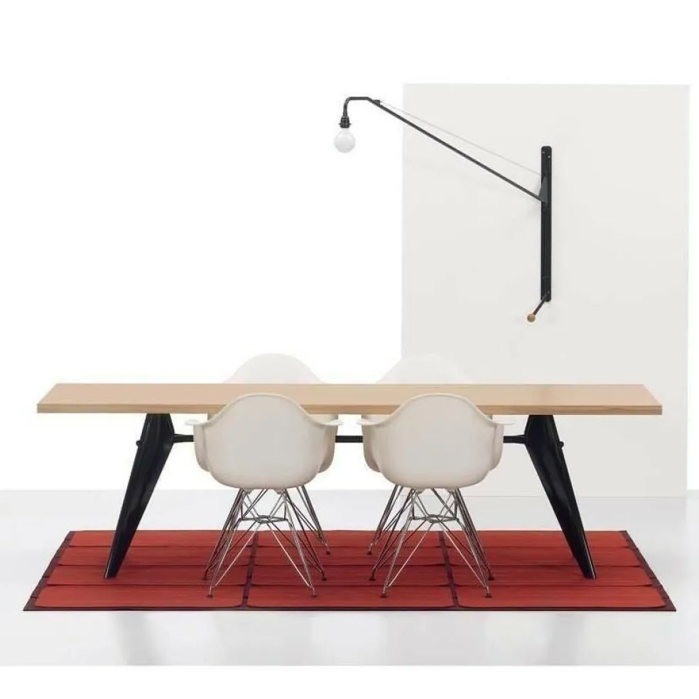 Eames Plastic Armchair DAR Gestell verchromt