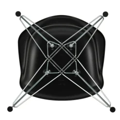 Eames Plastic Armchair DAR RE Gestell verchromt