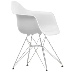Eames Plastic Armchair DAR RE Gestell verchromt