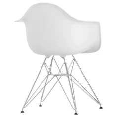 Eames Plastic Armchair DAR RE Gestell verchromt