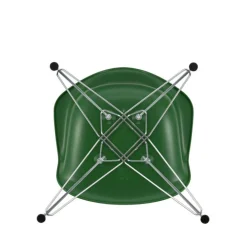 Eames Plastic Armchair DAR RE Gestell verchromt