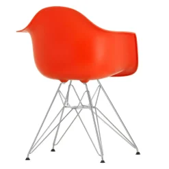 Eames Plastic Armchair DAR RE Gestell verchromt