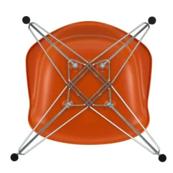 Eames Plastic Armchair DAR RE Gestell verchromt