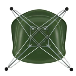 Eames Plastic Armchair DAR RE Gestell verchromt