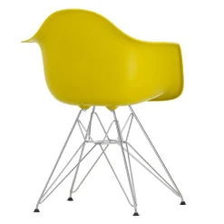 Eames Plastic Armchair DAR RE Gestell verchromt