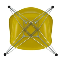 Eames Plastic Armchair DAR RE Gestell verchromt