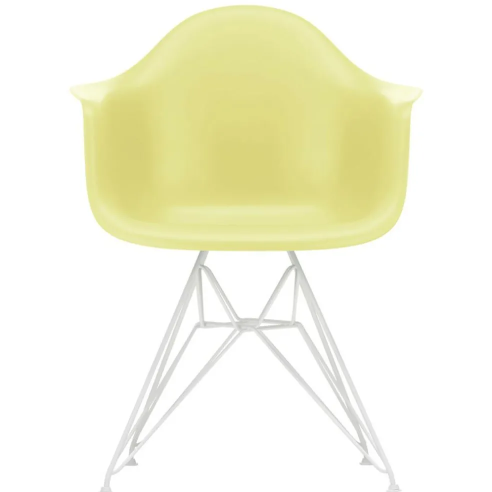 Eames Plastic Armchair DAR RE Gestell weiß
