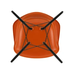 Eames Plastic Armchair DAW RE Ahorn schwarz