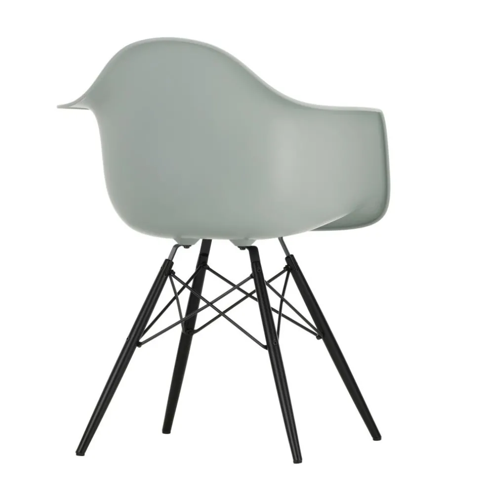 Eames Plastic Armchair DAW RE Ahorn schwarz