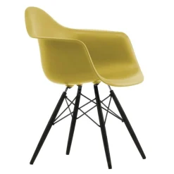 Eames Plastic Armchair DAW RE Ahorn schwarz