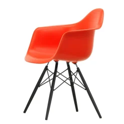 Eames Plastic Armchair DAW RE Ahorn schwarz