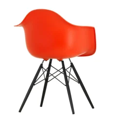 Eames Plastic Armchair DAW RE Ahorn schwarz