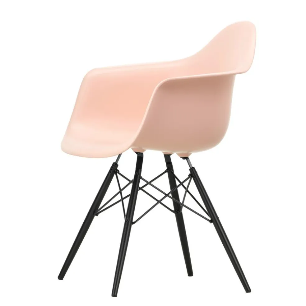 Eames Plastic Armchair DAW RE Ahorn schwarz