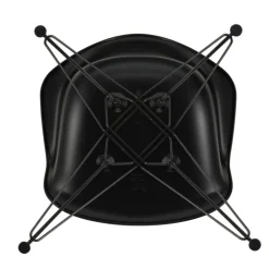 Eames Plastic Armchair DAR RE Gestell schwarz