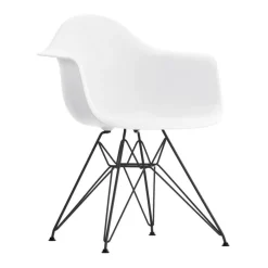 Eames Plastic Armchair DAR RE Gestell schwarz