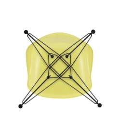 Eames Plastic Armchair DAR RE Gestell schwarz