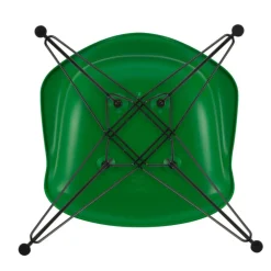 Eames Plastic Armchair DAR RE Gestell schwarz