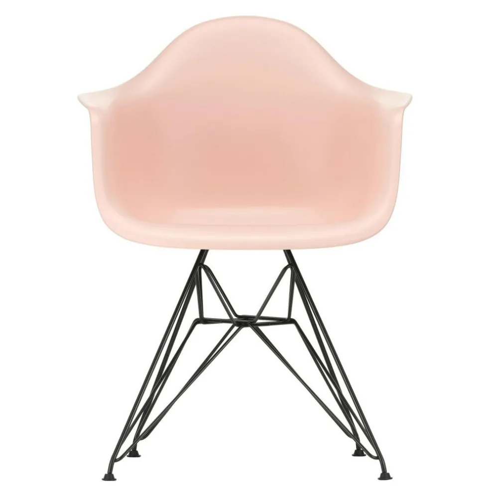 Eames Plastic Armchair DAR RE Gestell schwarz