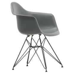 Eames Plastic Armchair DAR RE Gestell schwarz
