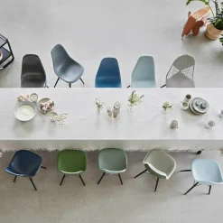 Eames Plastic Side Chair DSW RE Ahorn schwarz