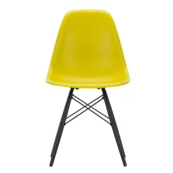 Eames Plastic Side Chair DSW RE Ahorn schwarz
