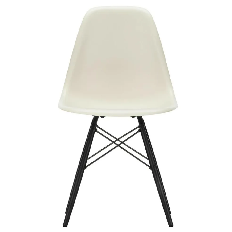 Eames Plastic Side Chair DSW RE Ahorn schwarz