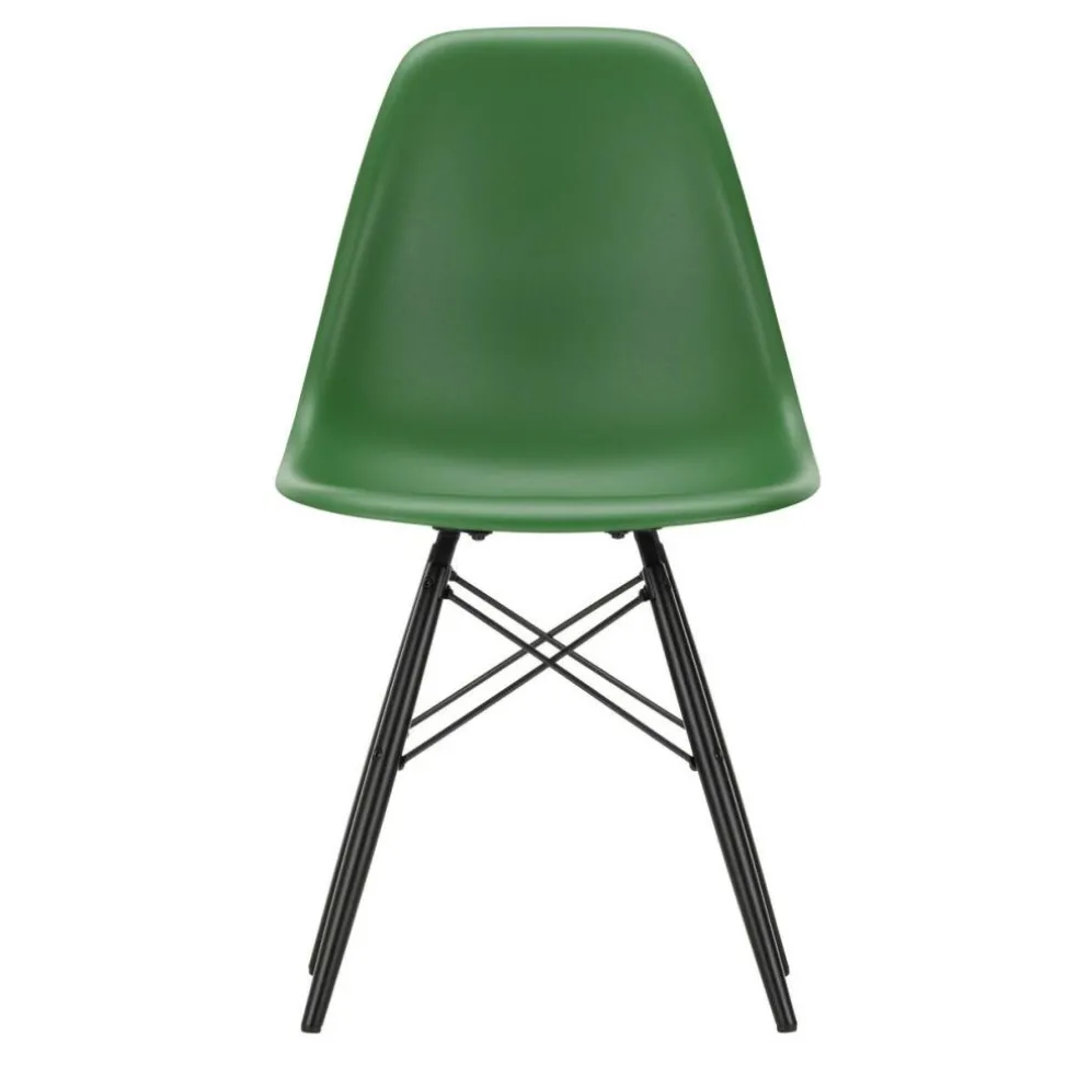 Eames Plastic Side Chair DSW RE Ahorn schwarz