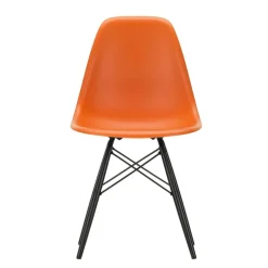 Eames Plastic Side Chair DSW RE Ahorn schwarz