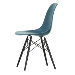 Eames Plastic Side Chair DSW RE Ahorn schwarz