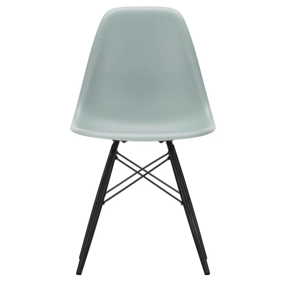 Eames Plastic Side Chair DSW RE Ahorn schwarz